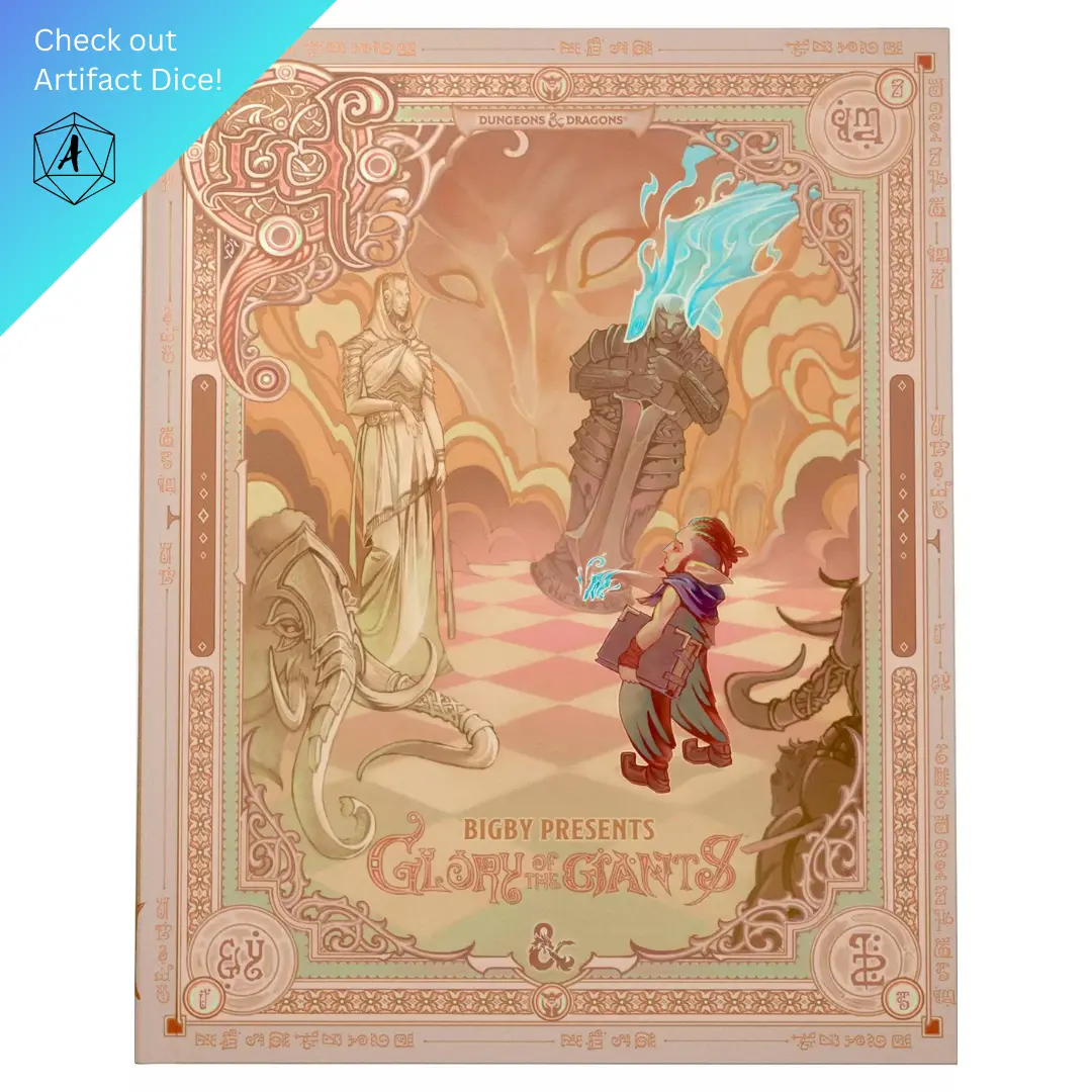 D&D Bigby Presents - Glory Of The Giants Alternate Cover 1