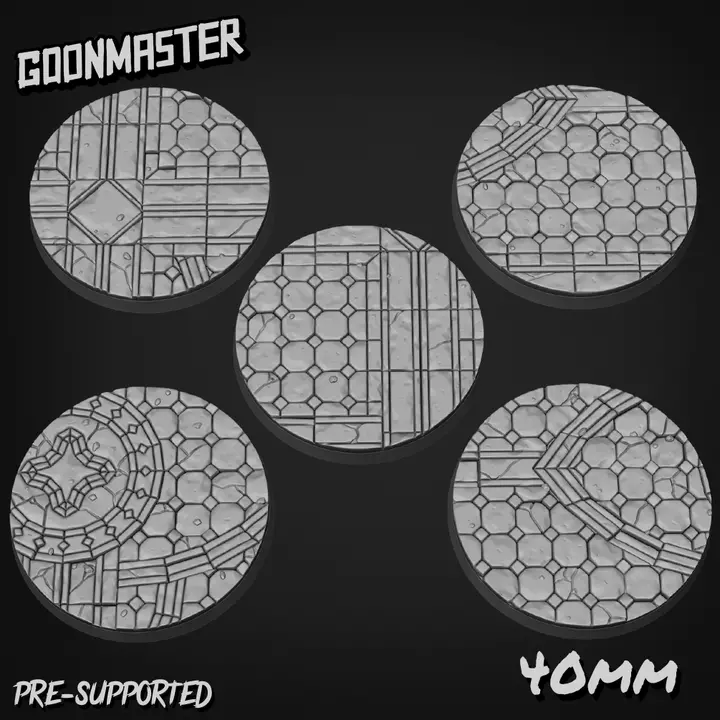 Gothic Cathedral Bases 40Mm (3) 1