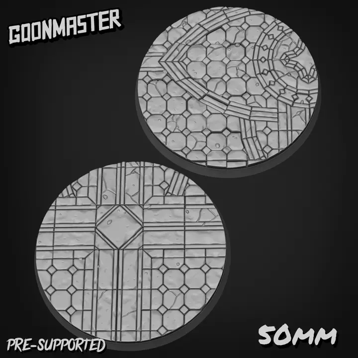 Gothic Cathedral Bases 50Mm (2) 1