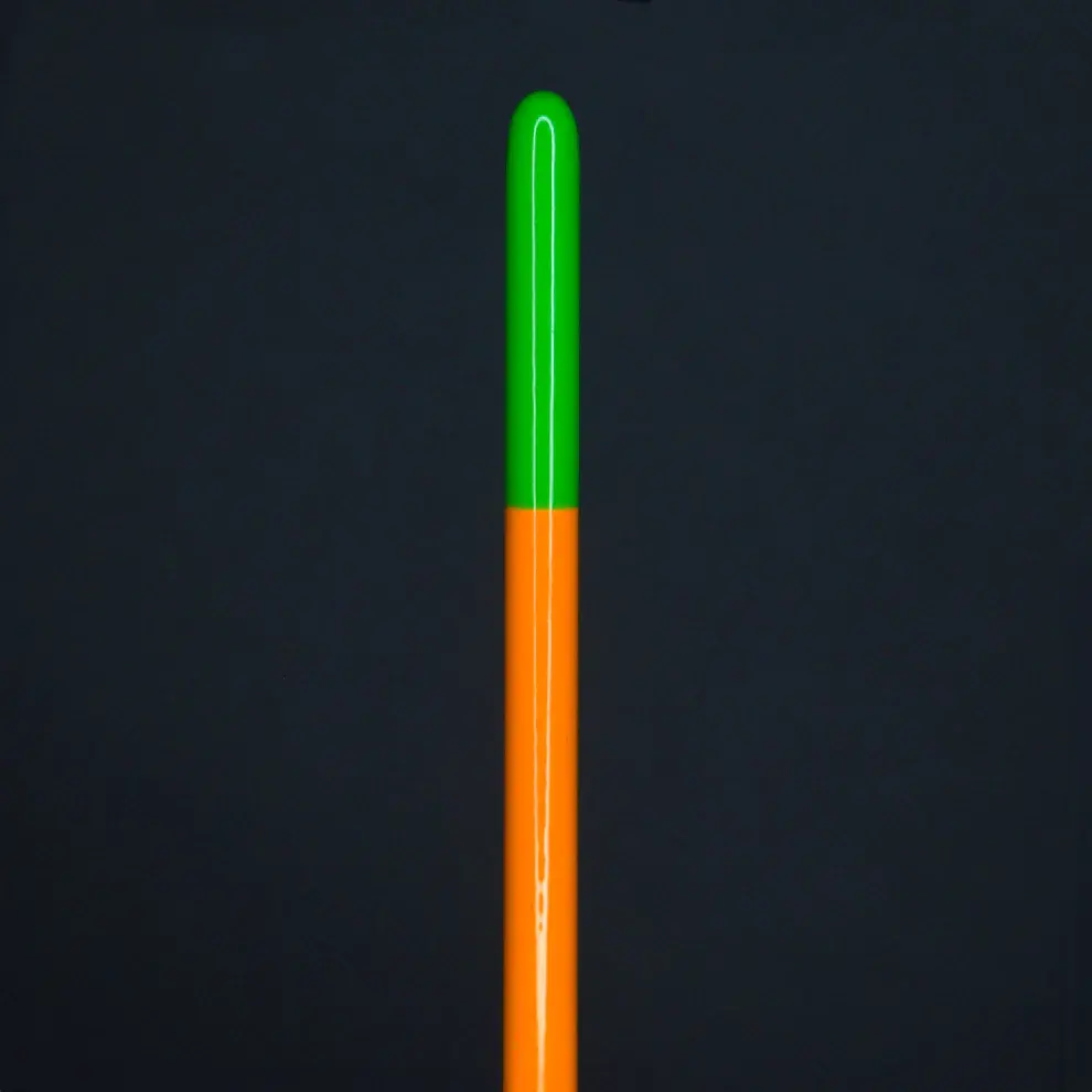 Orange Brushes - Green Tip 00 1