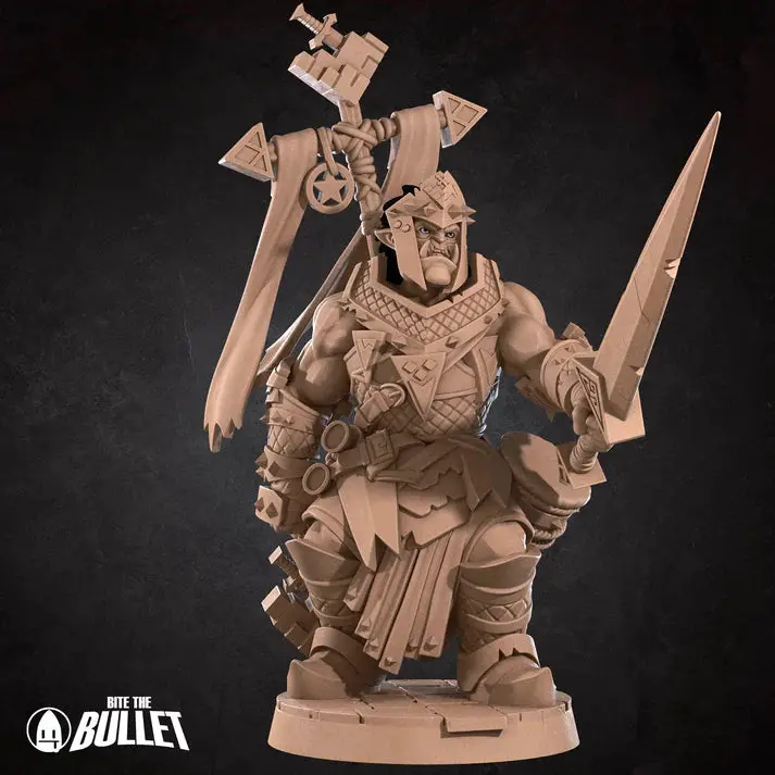 Half-Orc Cleric Male 1