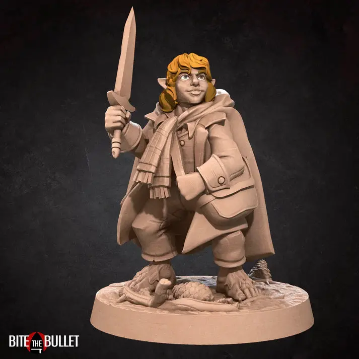Halfling Fighter Male (Pippin) D&D Miniature 1