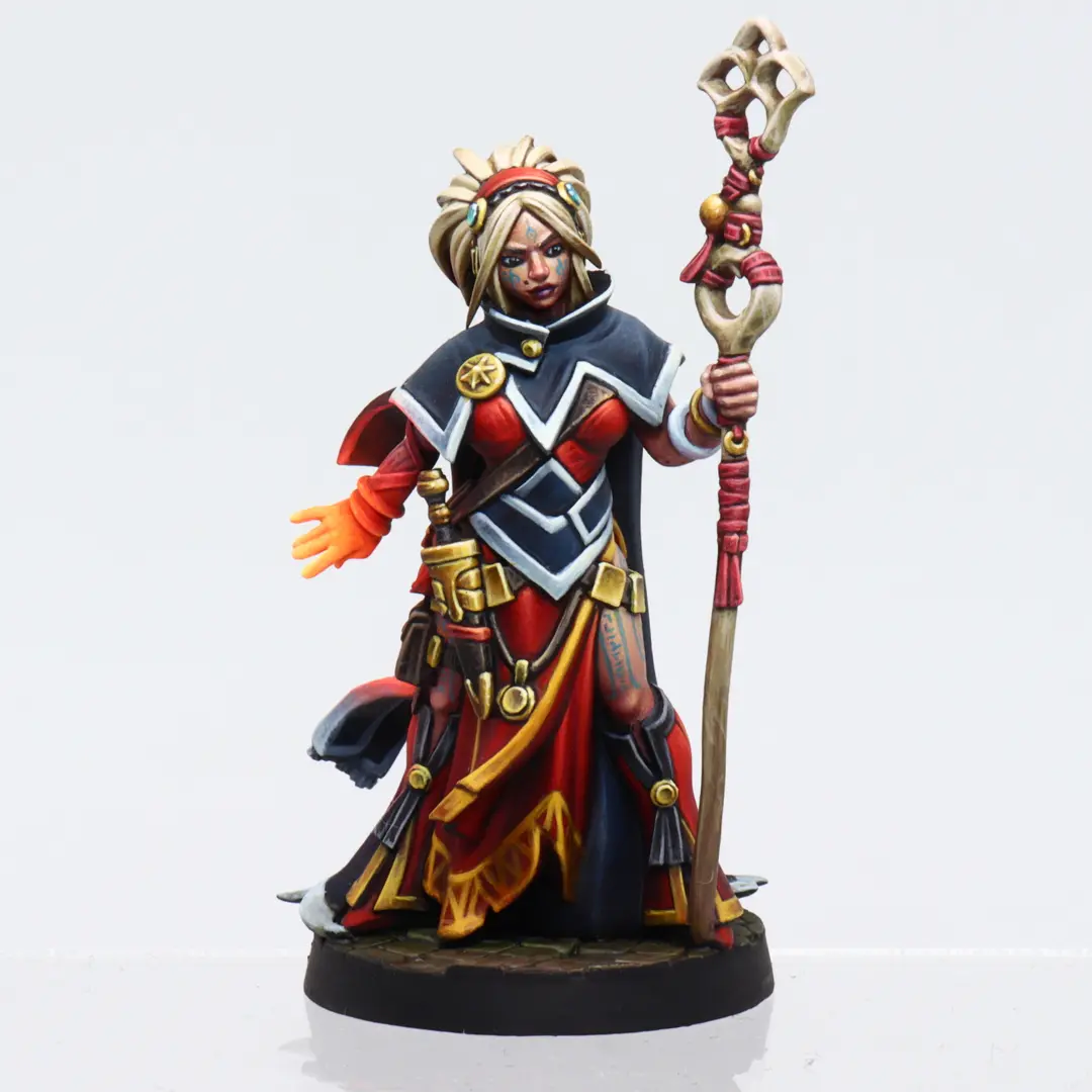 Human Sorcerer Female D&D Miniature 1