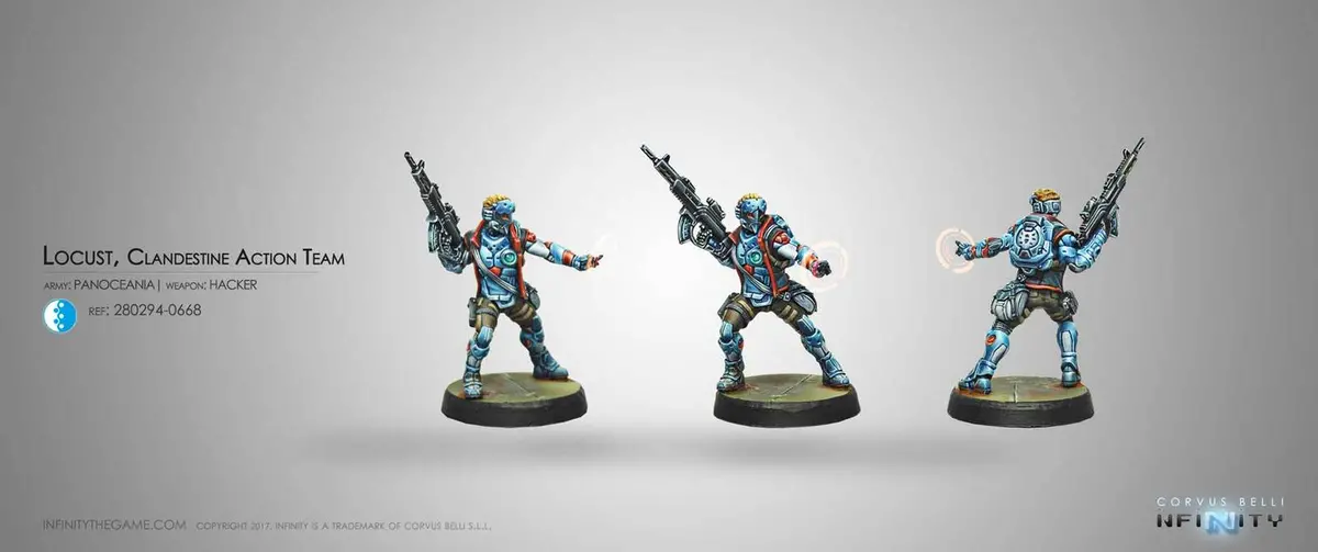 Locust, Clandestine Action Team (Hacker) (Blister) 1