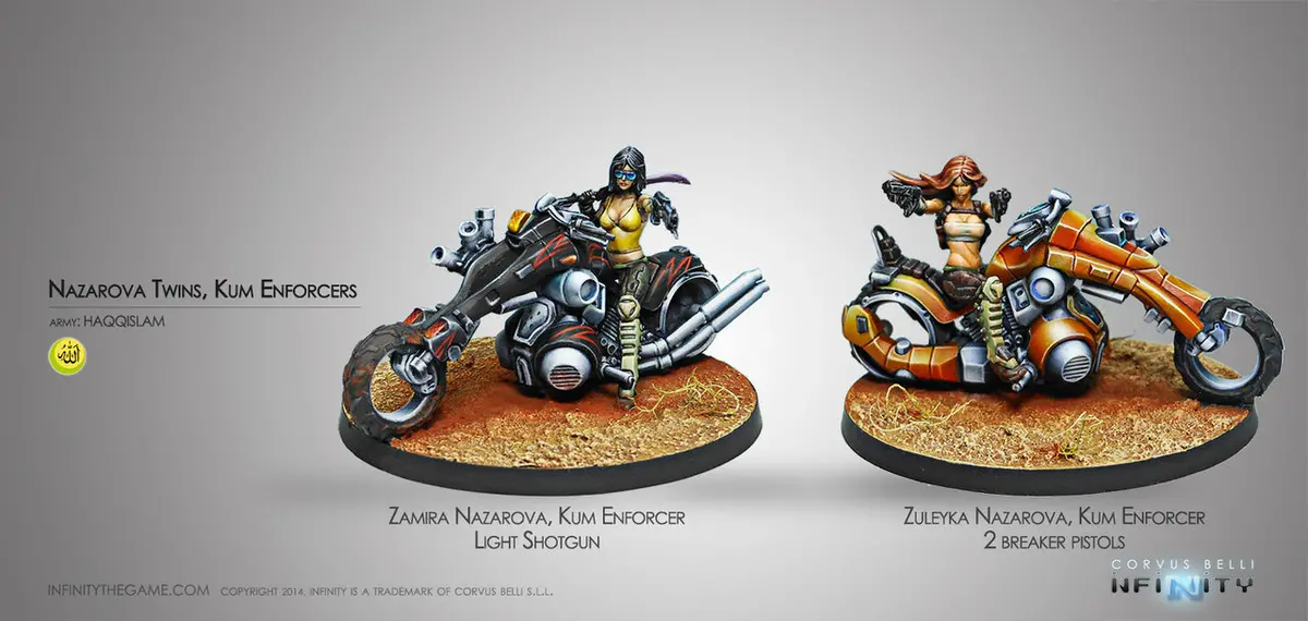 The Nazarova Twins, Kum Enforcers (Box) 1