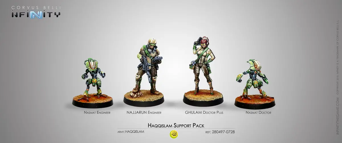 Haqqislam Support Pack (Box) 1