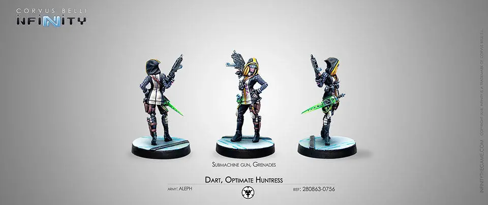 Dart, Optimate Huntress (Smg, Grenades) (Blister) 1
