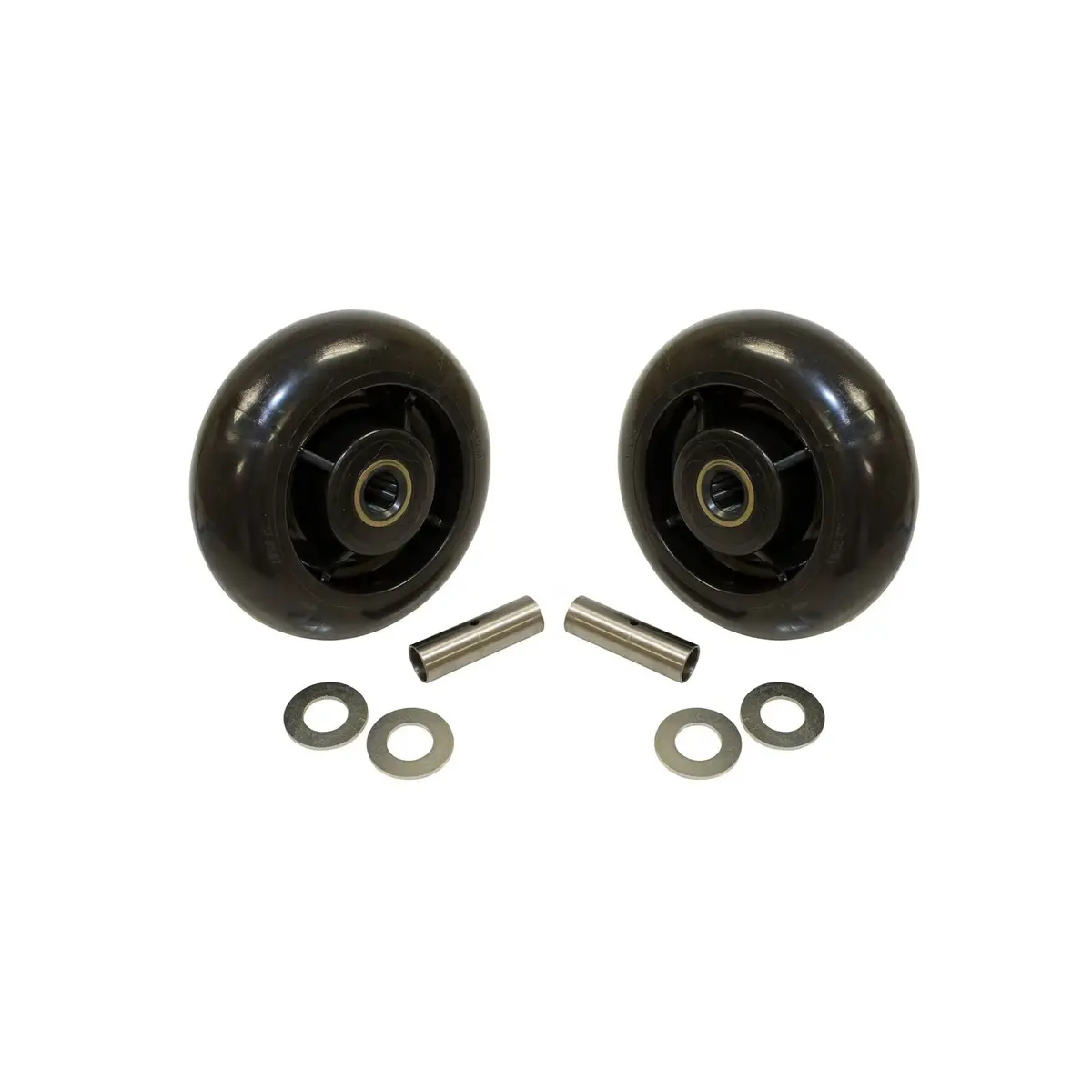 2-Pack John Deere Am136720 Gauge Wheel 6" X 2" (2-1/2" Hub X 3/4" Id) With Washers & Spacer 1