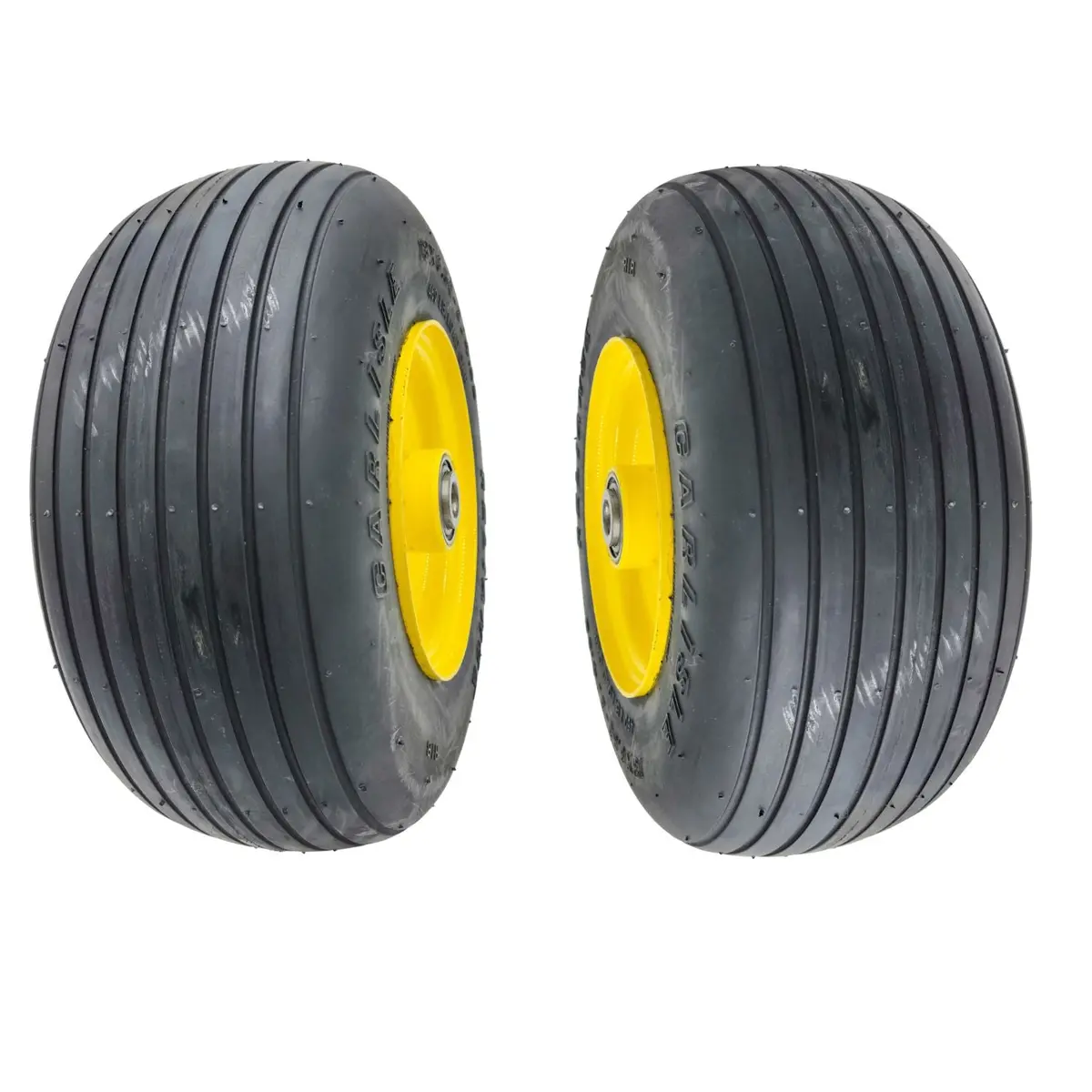John Deere 13X6.50-6 Flat-Free Wheel & Tire Set For Select Ztrak & Quiktrak 1
