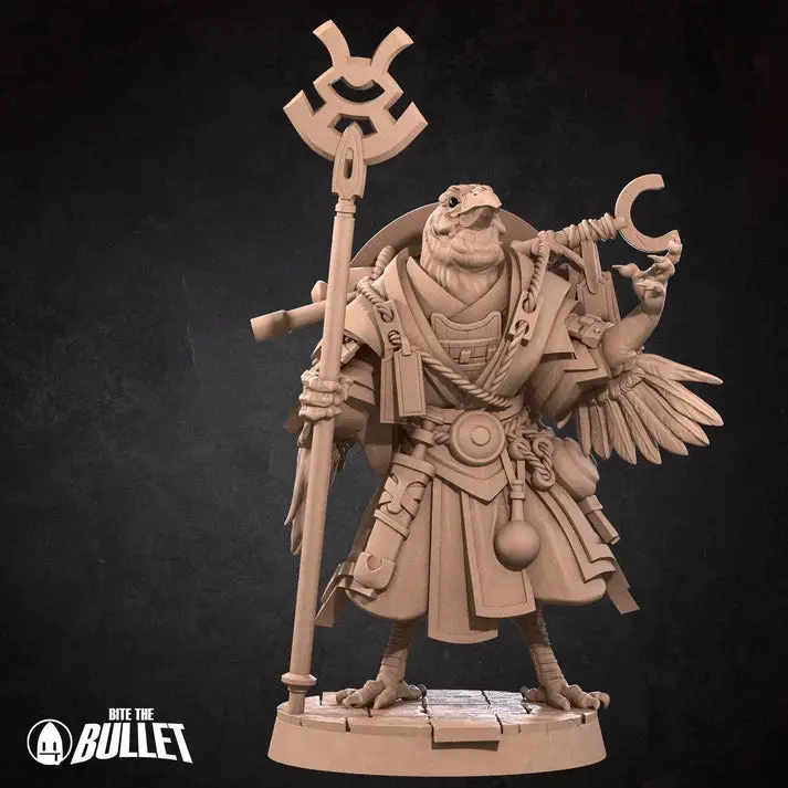 Kenku Sorcerer Male D&D Miniature 1