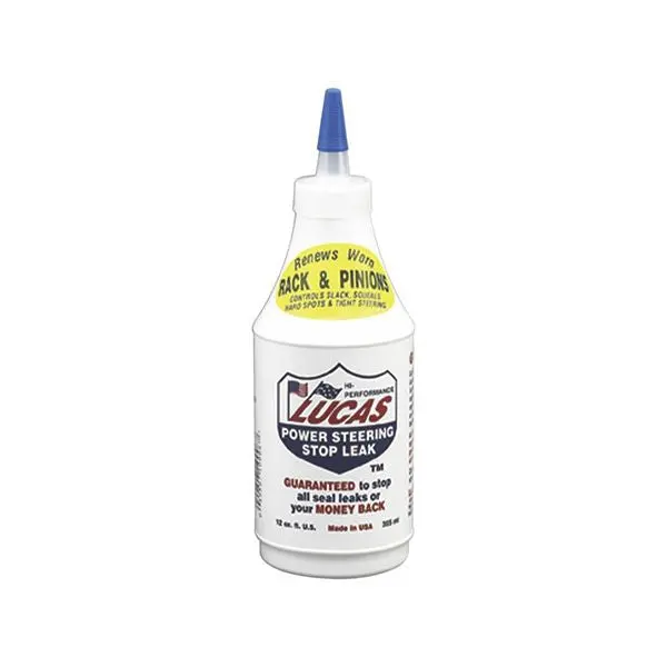Aditivo Para Sellar Fugas De Power Steering Lucas Oil, 12 Oz
Precios Incluyen I.S.V. 1
