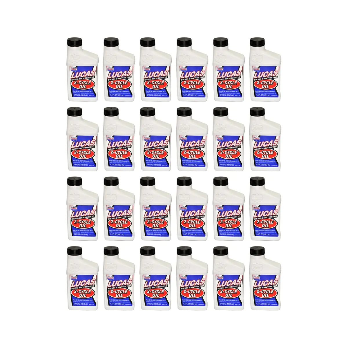 2-Cycle Oil Lucas Semi-Synthetic (Case Of 24 6.4Oz Bottles) 1