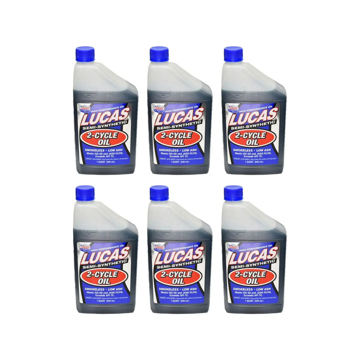 2-Cycle Oil Lucas Semi-Synthetic (Case Of 6 Quarts) 1
