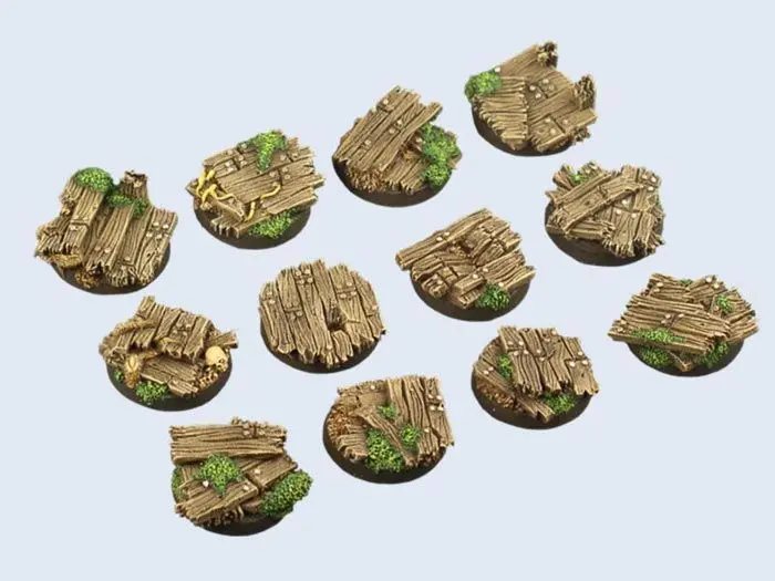 Wood Round 25Mm 1