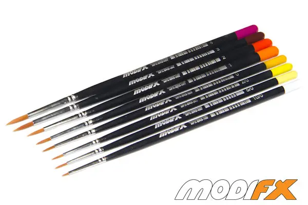 Modifx Round Synthetic Brush Set 1