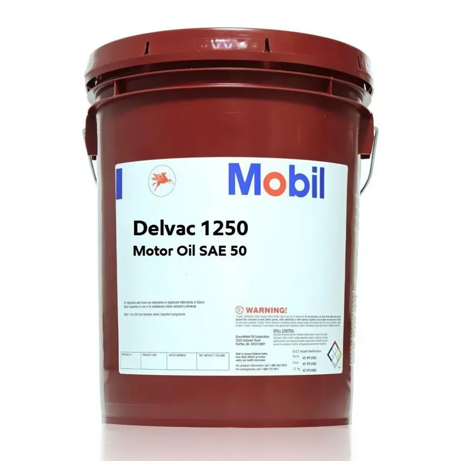 Mobil Delvac 1250 Aceite Monogrado  Sae 50 Para Motores Diesel De Servicio Pesado.
Precios Incluyen I.S.V. 1