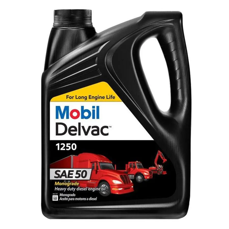 Mobil Delvac 1250 Aceite Monogrado  Sae 50 Para Motores Diesel De Servicio Pesado.
Precios Incluyen I.S.V. 1