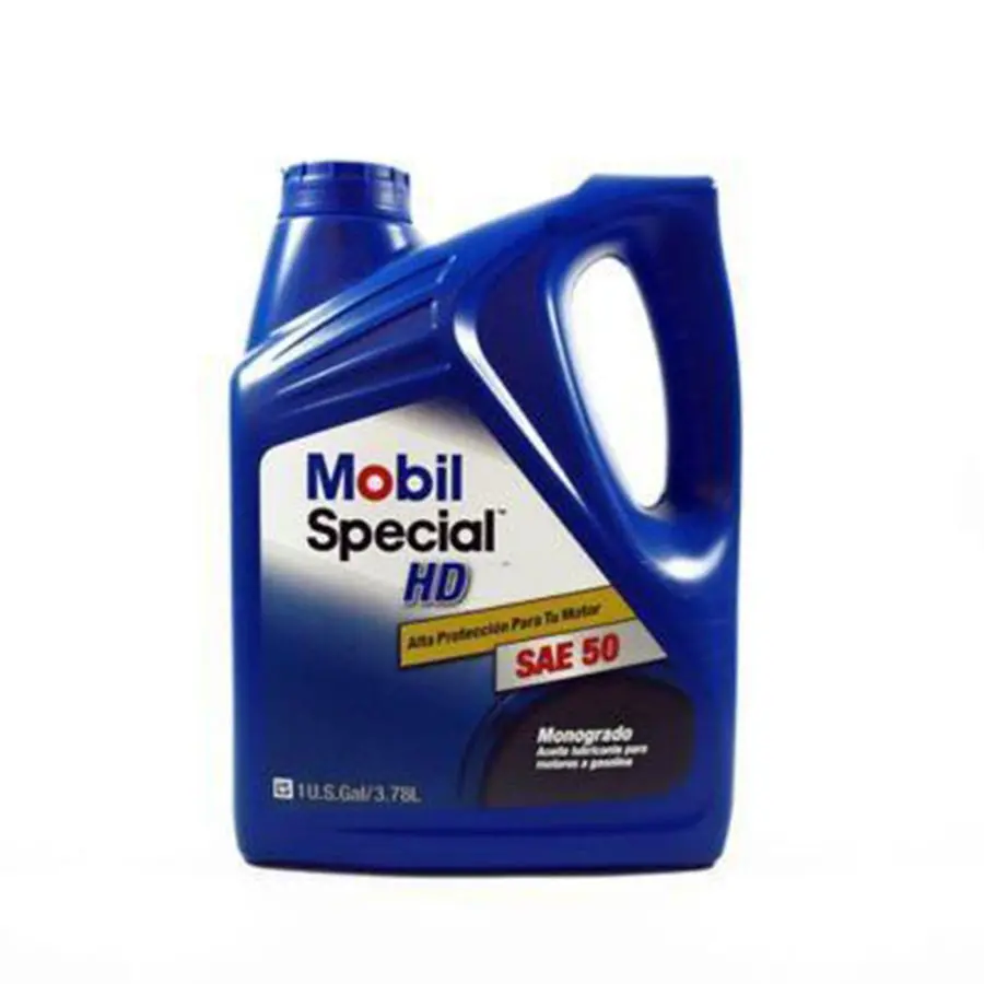 Mobil Special Hd 50, Es Un Lubricante Monogrado Sae 50 Para Motores Gasolina.
Precios Incluyen I.S.V. 1
