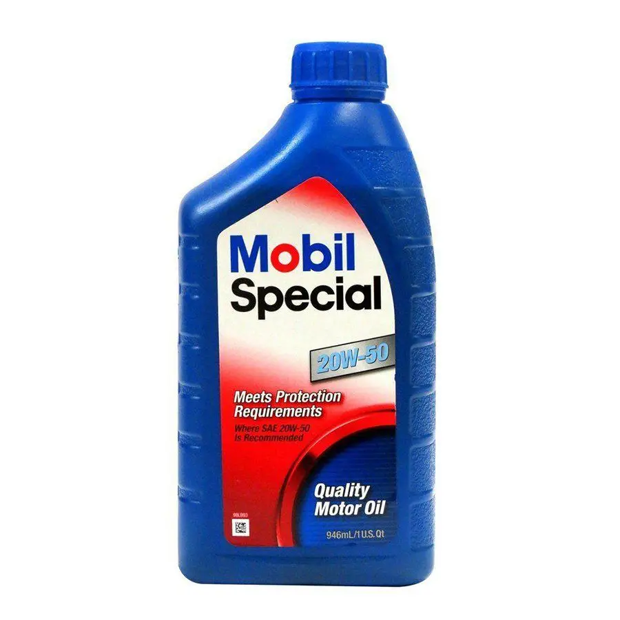 Mobil Special 20W-50, Lubricante Mineral Para Motores Gasolina.
Precios Incluyen I.S.V. 1