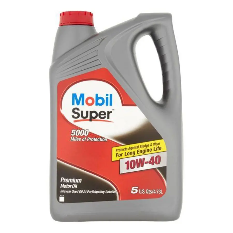 Mobil Super 10W-40, Lubricante Tecnologia Premium (Semi-Sintetica) Para Motores Gasolina Modernos Y Antiguos, Para Condiciones De Trabajo Severas Y Moderadas.
Precios Incluyen I.S.V. 1