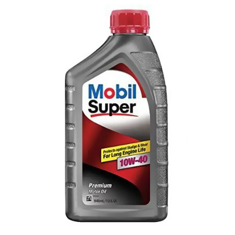Mobil Super 10W-40, Lubricante Tecnologia Premium (Semi-Sintetica) Para Motores Gasolina Modernos Y Antiguos, Para Condiciones De Trabajo Severas Y Moderadas.
Precios Incluyen I.S.V. 1