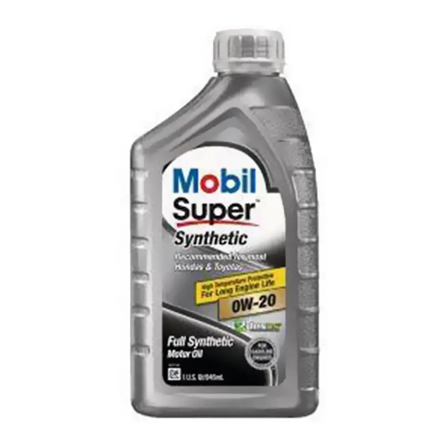 Mobil Super Synthetic 0W-20, Aceite Sintetico Para Motores Gasolina, Garantiza Proteccion Contra El Desgaste, La Corrosion, Excelente Propiedades Limpieza Prologada
Precios Incluyen I.S.V. 1