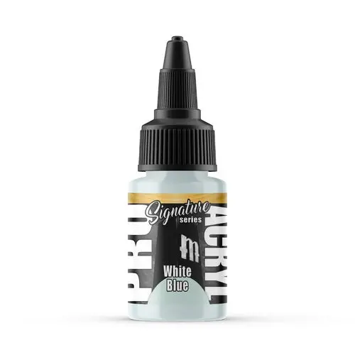 Monument Pro Acryl Signature Series - White Blue 22Ml 1
