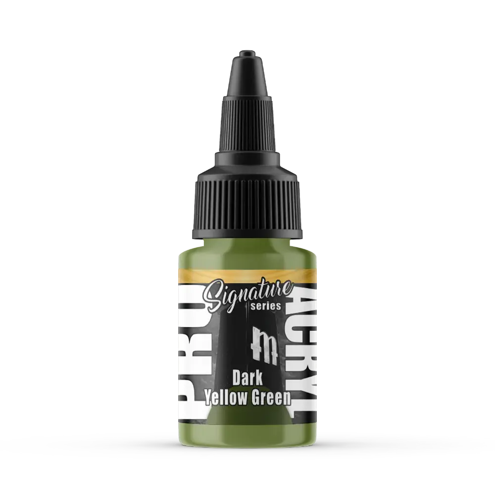 Monument Pro Acryl Signature Series - Dark Yellow Green 22Ml 1