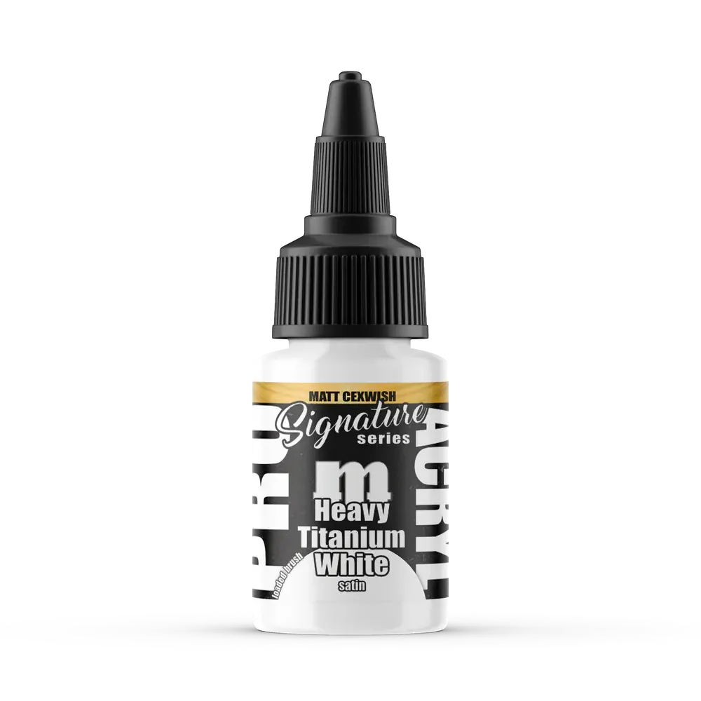 Monument Pro Acryl Signature Series - Heavy Titanium White 22Ml 1