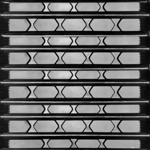639-1830Ml 18X4x51  Rubber Tracks (Set Of 2)  Mtl Tread Pattern 1