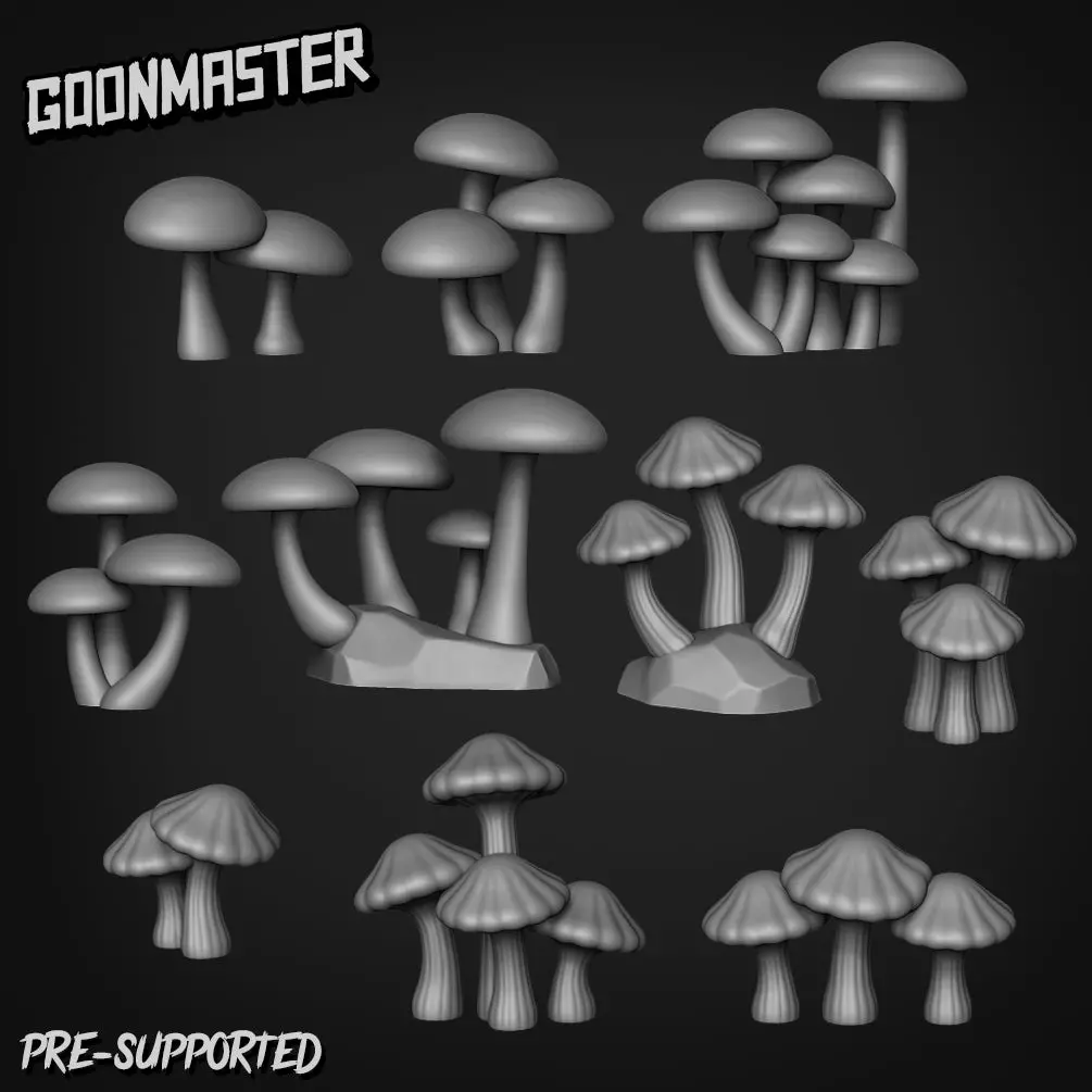 Mushroom Basing Bits 1