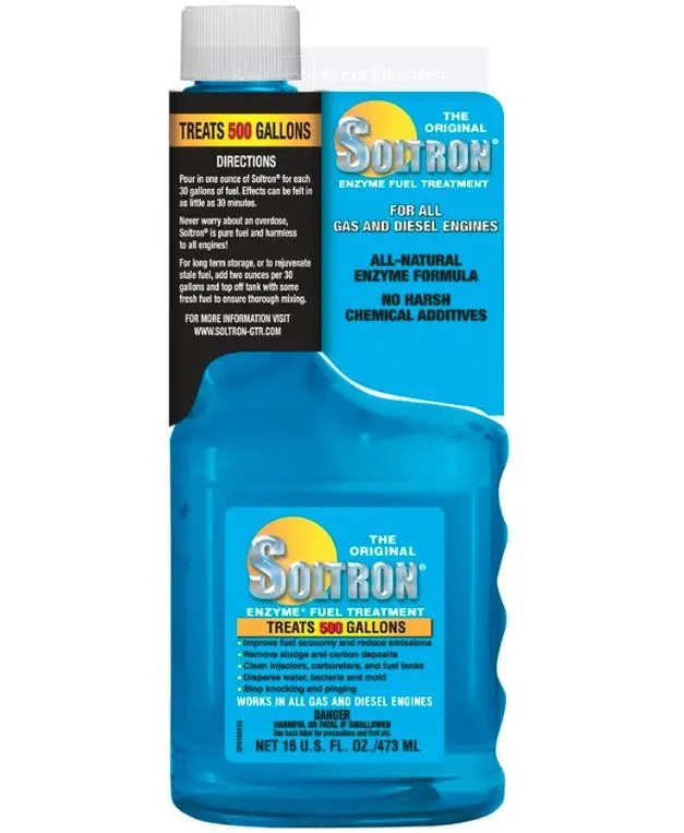Aditivo Para El Sistema De Combustible Diesel Y Gasolina /Fuel Additive Soltron Fuel System Treatment 16 Oz Star Brite
Precios Incluyen I.S.V. 1