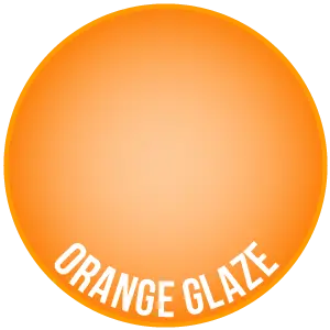 Two Thin Coats - Orange Glaze 1