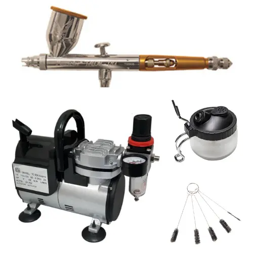 Talon Airbrush & Tc908 Compressor Package 1
