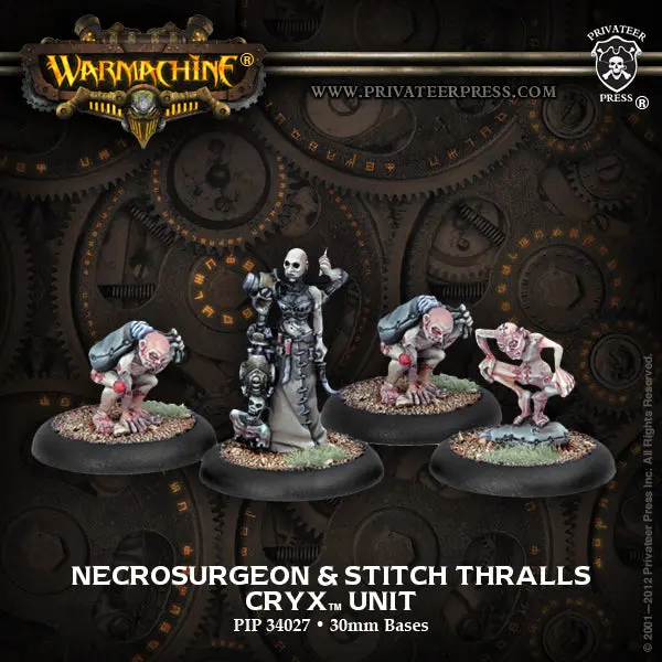 Necrosurgeon And Stitch Thralls Unit 1