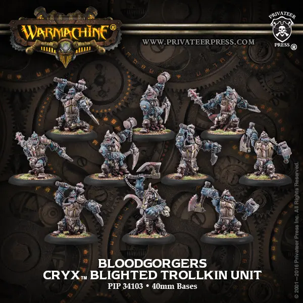 Bloodgorgers - Blighted Trollkin Unit (Box) 1