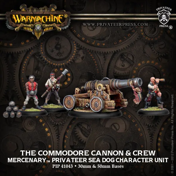 Commodore Cannon & Crew Unit (Box) 1