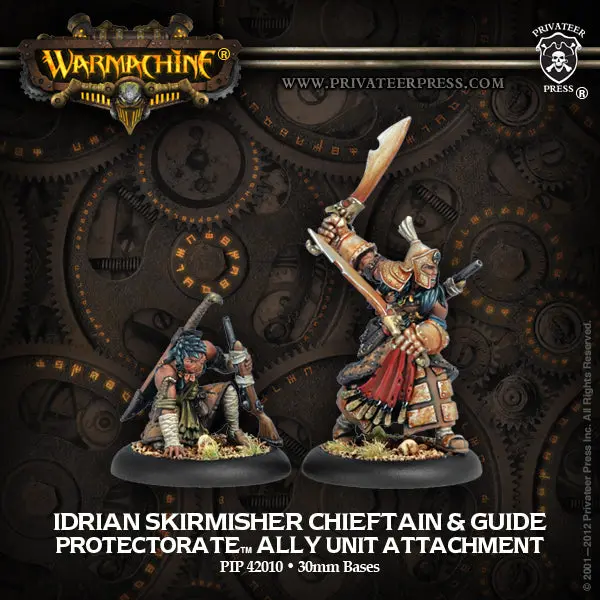Idrian Skirmisher Chieftain And Guide Unit Attachment 1