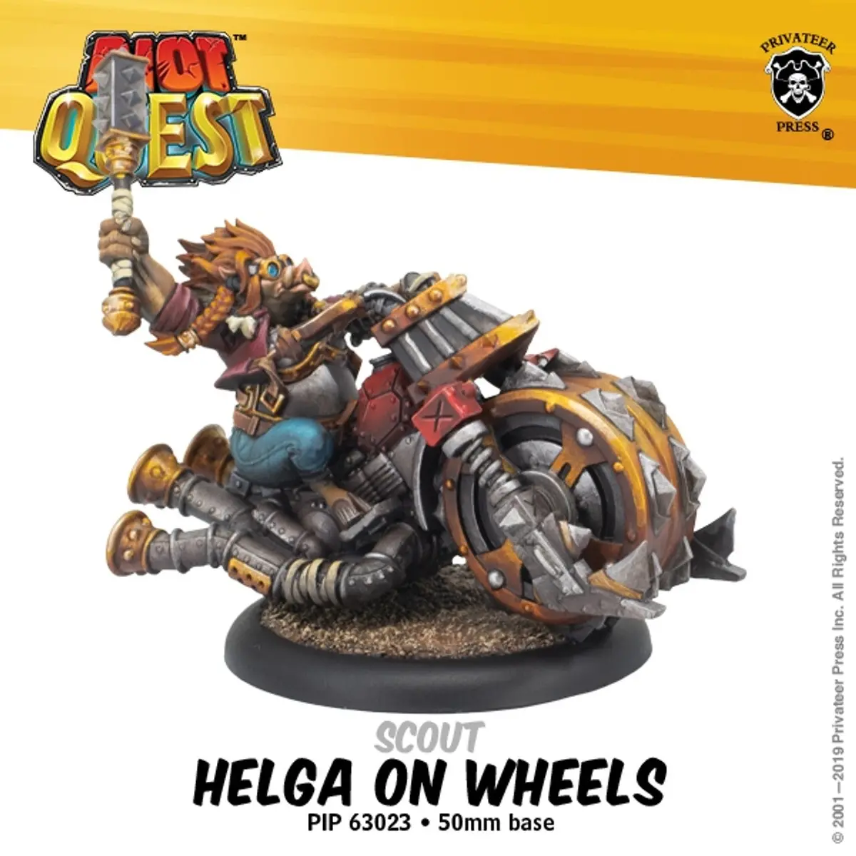 Helga On Wheels (Box) 1