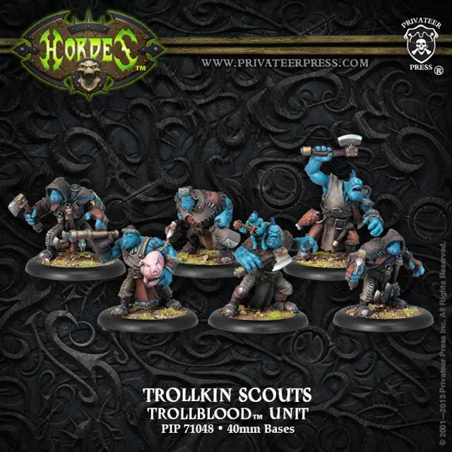 Trollkin Scouts Unit (Box) 1