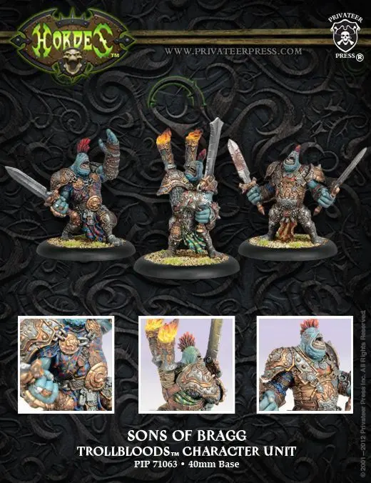 Sons Of Bragg Trollkin Fell Caller Unit 1