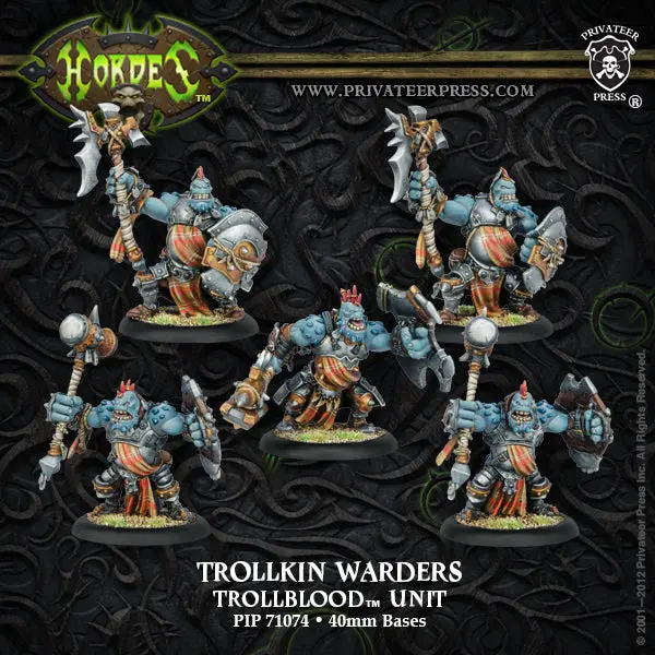 Trollkin Warders Unit (Box) (Oop) 1