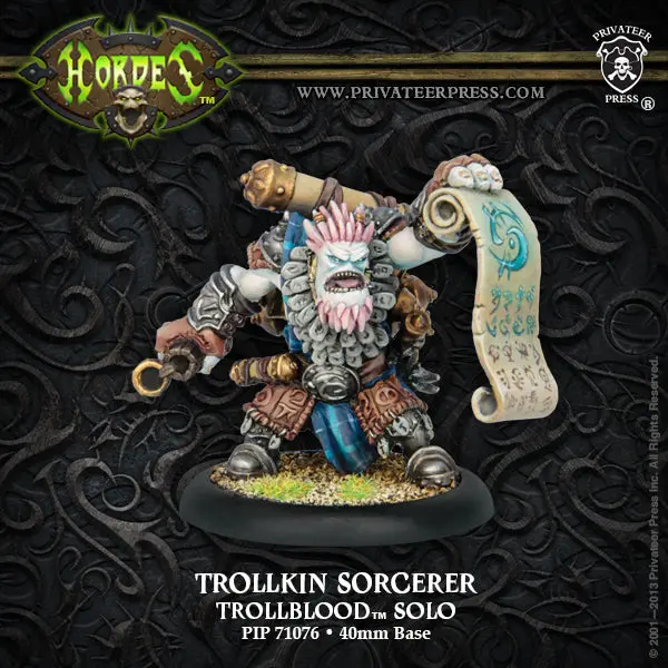 Trollkin Sorcerer 1