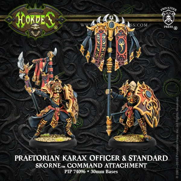 Praetorian Karax Commander & Standard 1