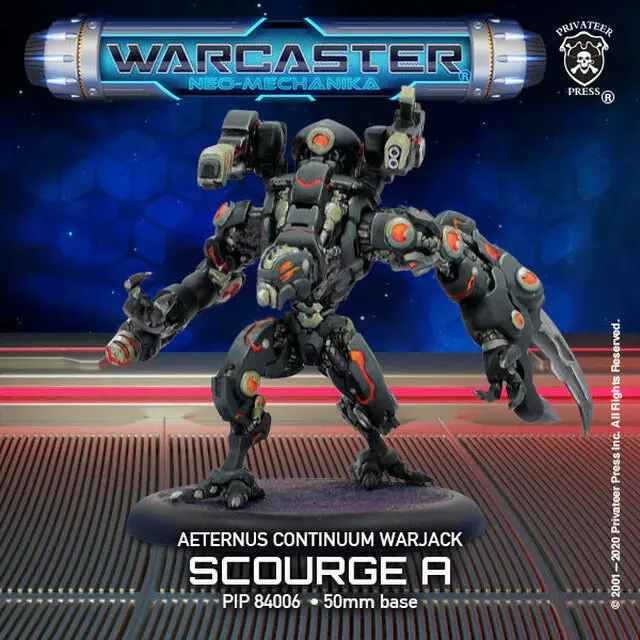 Scourge A – Aeternus Continuum Light Warjack 1