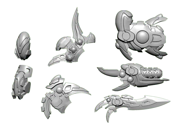 Daemon A Weapon Pack 1