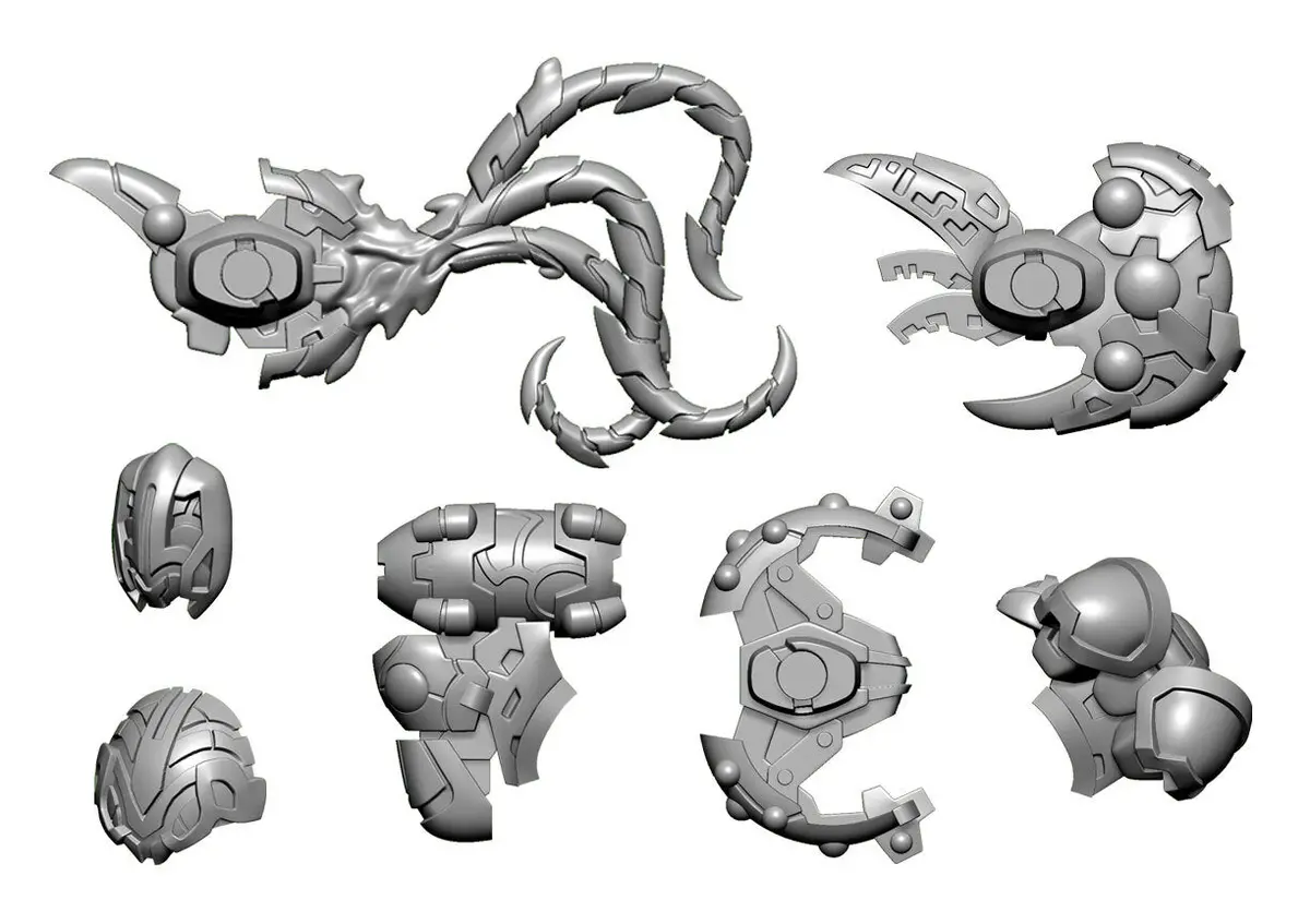 Daemon B Weapon Pack 1