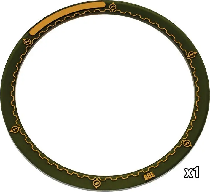 Warmachine Area Of Effect Ring Markers - 5Inch 1