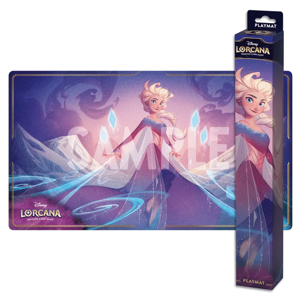 Lorcana Tcg: Azurite Sea Playmat Elsa 1