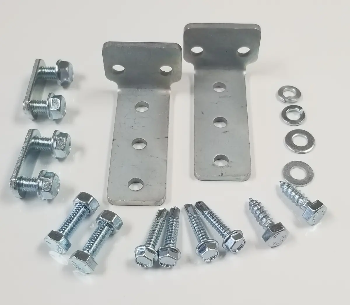 Trailer Rack Open Trailer Post Mounting Bracket & Hardware Kit 1
